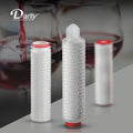 Blueflo 10 Inch PP Pleated Filter Cartridge 5 Micron ISO9001 Certified High Flow Rate High Dirt Holding Filtration Industries