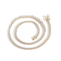 Fashion Stocks Gold Plated Brass 1 Row Tennis Chain Necklace