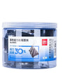 Deli 8561S 12pcs/barrel Office Labor-saving Black Binder Clip 50mm School Use File Folder 48barrel*12pcs=576pcs Per Carton Set