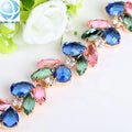 Wholesale Colorful Crystal Diamonds Strass Chain for the Dress Rhinestone Cup Chain Roll