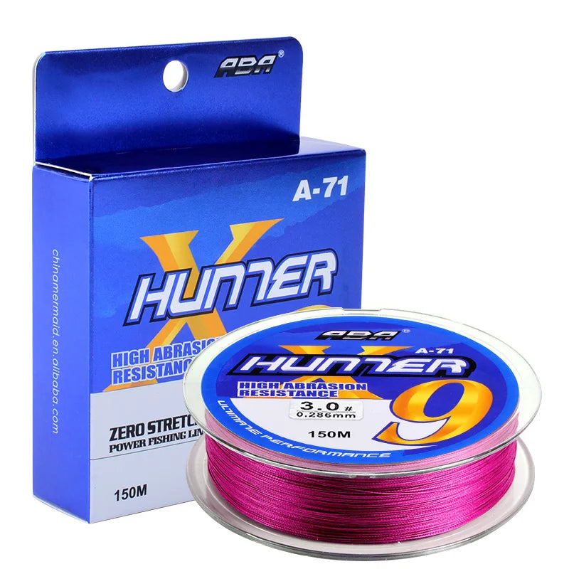 ABA Strong Tension Braided Line 9 Strands Braided Pe  Fishing Line