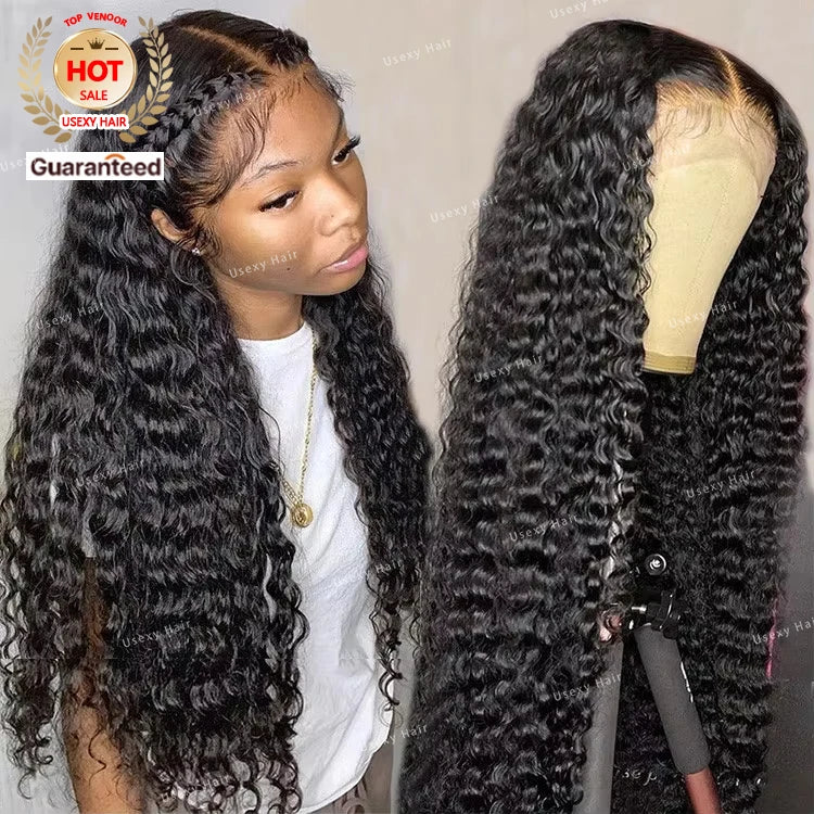 Best Selling Middle Deep Part Vietnamese Raw Hair 13x6 HD Lace Frontal Wig Water Wave 13x4 Lace Front Wigs Human Hair Glueless