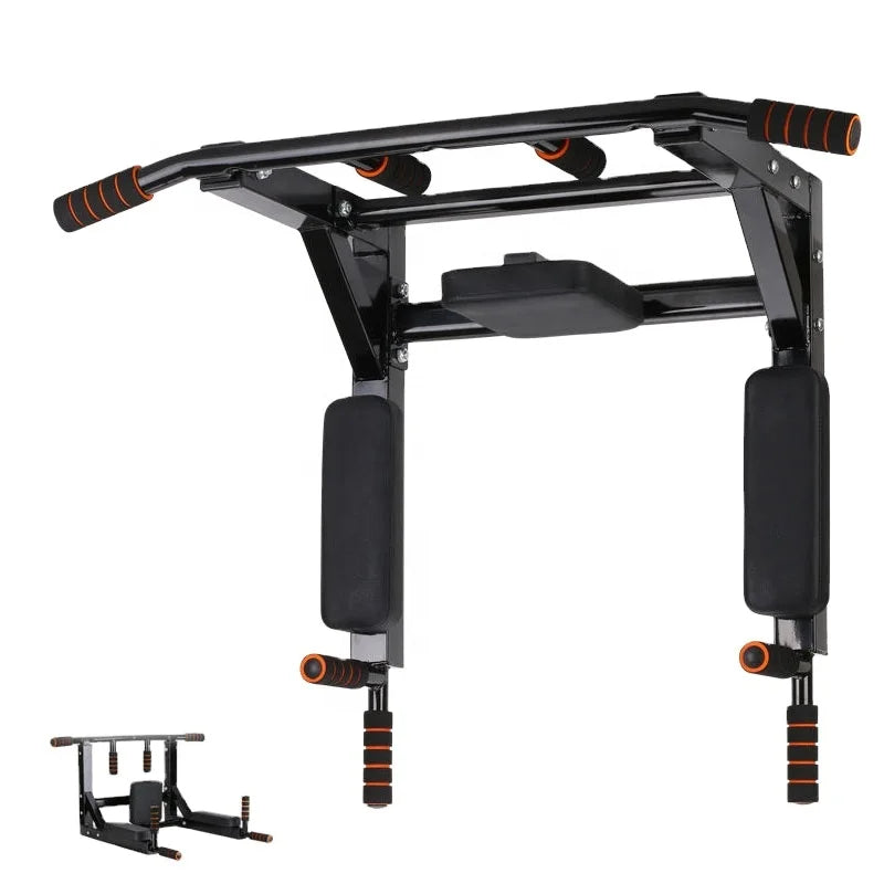 Chaoran ONE100pcs Power Tower Multi-Functional Wall-Mounted Pull-Up Fitness Equipment Made Black Iron Steel Home Workout