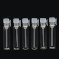 1/2/3 ml Empty Mini Glass Perfume Small Sample Vials Perfume Bottle Laboratory Liquid Fragrance Test Tube Trial Bottle