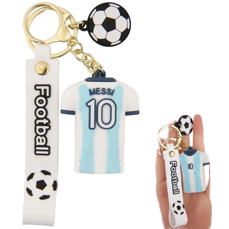 Custom Rubber Jersey Keychain Wholesale Cheap  Pvc Soft Rubber Keychain Logo Unique Keychain for Gifts