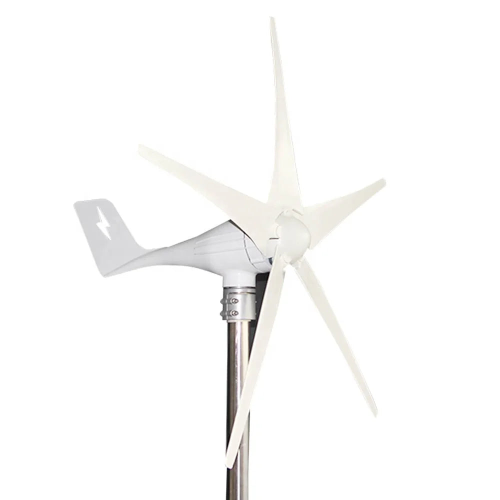 New Design Wind Turbine Wind Generator 600W 800W 5blades 12V / 24V for Home