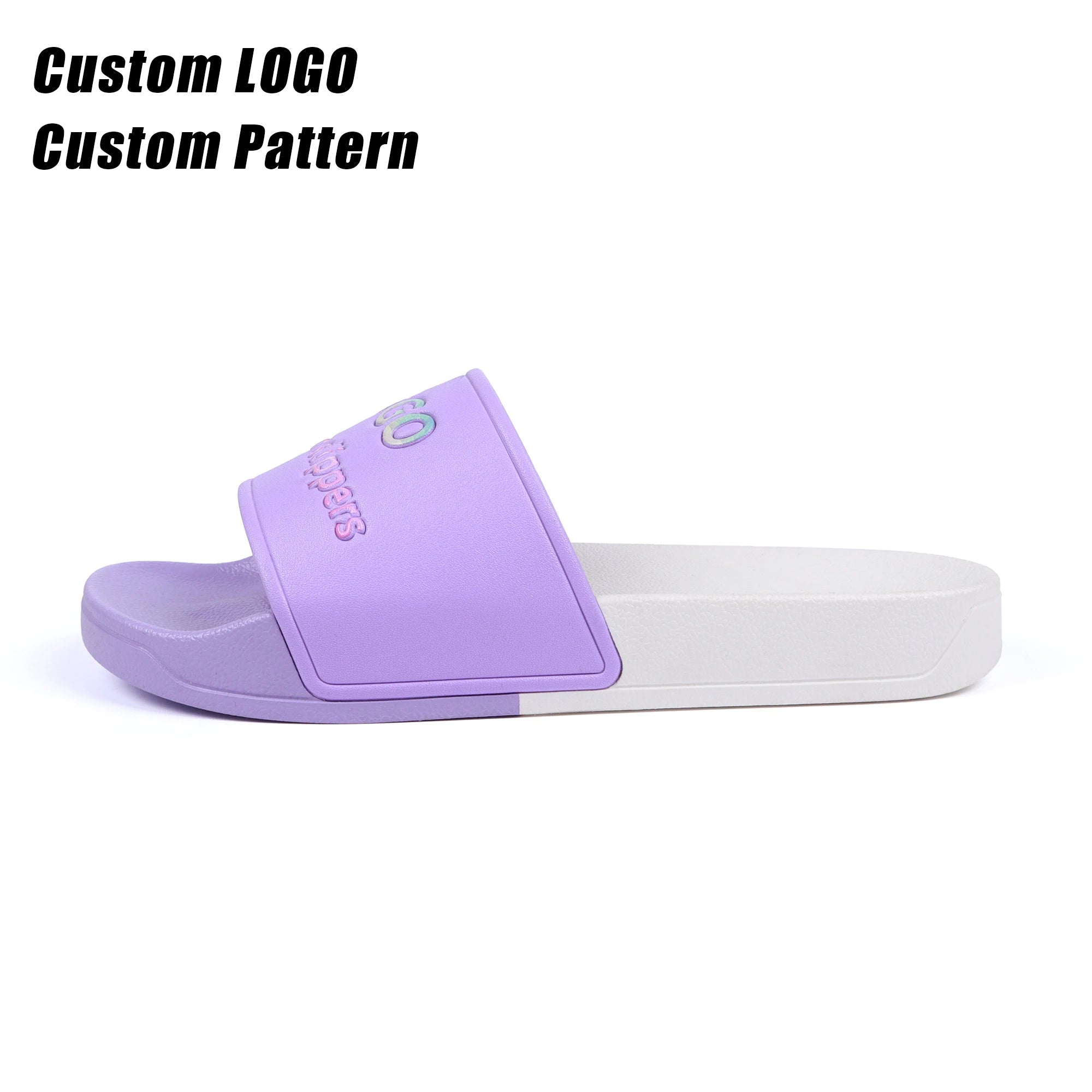 BreezeStep Hot Selling Winter PVC Anti-Slip Customization Logo Men's High Quality Platform Slides Slippers Flip Flops