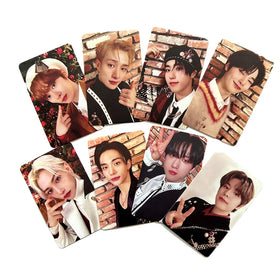KPOP Stray Kids Christmas Photocards Social Path Album Postcard LOMO Cards BangChan Felix Leeknow HyunJin for Fans Collection