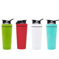 18/8 304 500ML 750ml Single Wall Stainless Steel Protein Shaker Bottle Custom with Scale