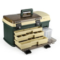 Large Capacity ABS Plastic Fishing Box for Stream and Lake Tackle Storage for Fake Bait Hook Accessories