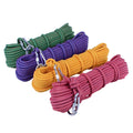 Double Braided Polyester Nylon 6mm 8mm 10mm 12mm Static Safety Climbing Rope