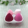 Custom Logo Private Label Luxury Latex Free Soft Face Makeup Blender Beauty Sponge 40x60mm Washable Customizable Color