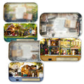 Miniature DIY Wooden for Dollhouse for Kids New Style Educational Toy Easy to Assemble with Accessory Kit