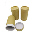 Wholesale OEM Color Lead Food Storage Round Jar Packing Brown Crafts Kraft Cylindrical Gift Paper Box