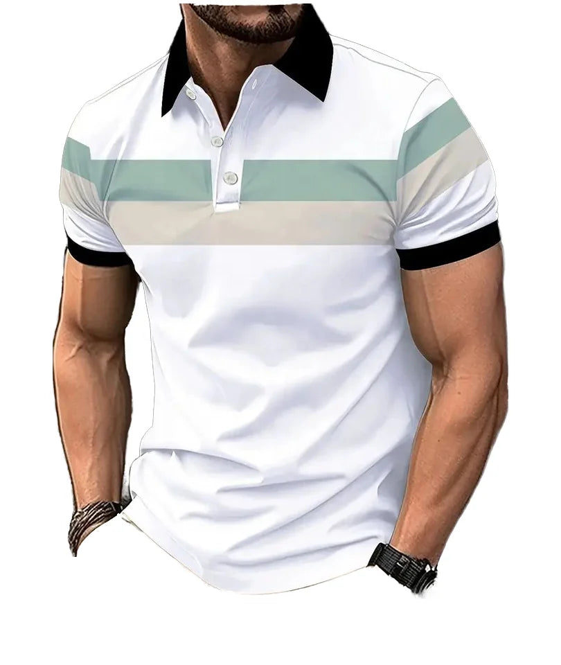 Customizable Men's Performance Solid Button Golf s Quick Dry Short Sleeve Pullover XL Size Embroidered Design Knitted ODM