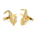 French Shirt Mens Cufflink Luxury Cuff Links for Wedding Sleeve Button Guitar Piano Violin Note Music Series Cufflinks for Men