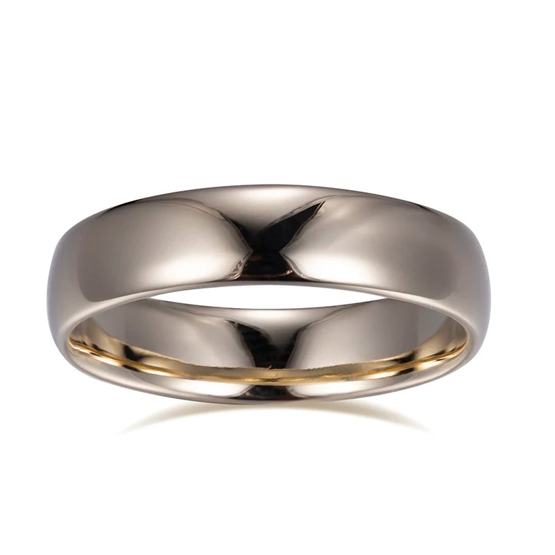 MS-534 9K Solid Yellow Gold Custom Wedding Ring