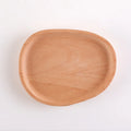 Leaf Plate Kitchenware  Wooden  Food  Tray  Cutout  Kids  Wooden Drinker  Plate