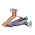 Factory Wholesale Muiltcolors Clothes Hangers Pvc Metal Clothes Hangers for Adults MegaBDM