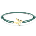 Inspire Jewelry Custom Handmade Cord Bracelet Colorful Braided Gold Initial Letter String Friendship Bracelet Alphabet Letter