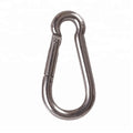 Baot 12mm Carabiner Clips Large Carabiner Carribeaner Hook Set of 10