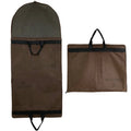 Reusable Non-Woven Fabric Garment Bag Portable Travel Suit Bag with Zipper Friendly Cloth Suit Cover and Garment Bag Packaging