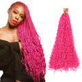 Long Thin Zizi Box Braids Zizi Crochet Box Twist Synthetic Braiding Hair Extensions Zizi Braiding Hair 28 Inch