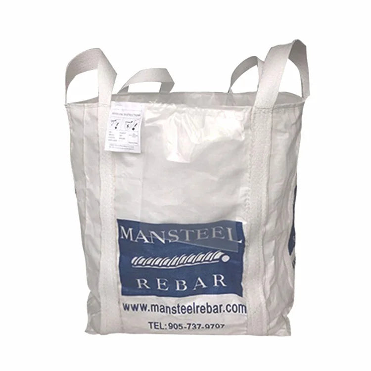 EGP 100% Virgin PP Factory  Jumbo Bag1 Ton Big Bags 1000kg Fabric Fibc Bag Bulk 1.5 Ton 1500kg Bulk Jumbo Baffle Bag