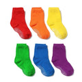 Wholesale Organic Cotton Crew Socks Sets 6-12 Months Anti-Slip Grip Casual for Girls/Boys/Infants/Toddlers in Spring