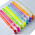 12/24/36/48/60/84Color Large-capacity Shimmering Ink Fruit Fluorescent Neon Highlighter Marker Pen Set MegaBDM