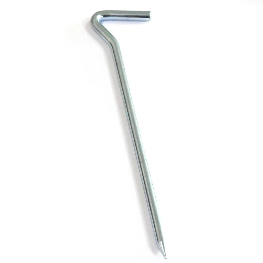 Iron Steel Tent Pegs Stakes Nails Ground Pin for Camping Garden Fixed Ground