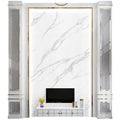SONSILL Modern Design 3MM PVC Marble Sheet Panel UV Wall Board for Bathroom Living Room