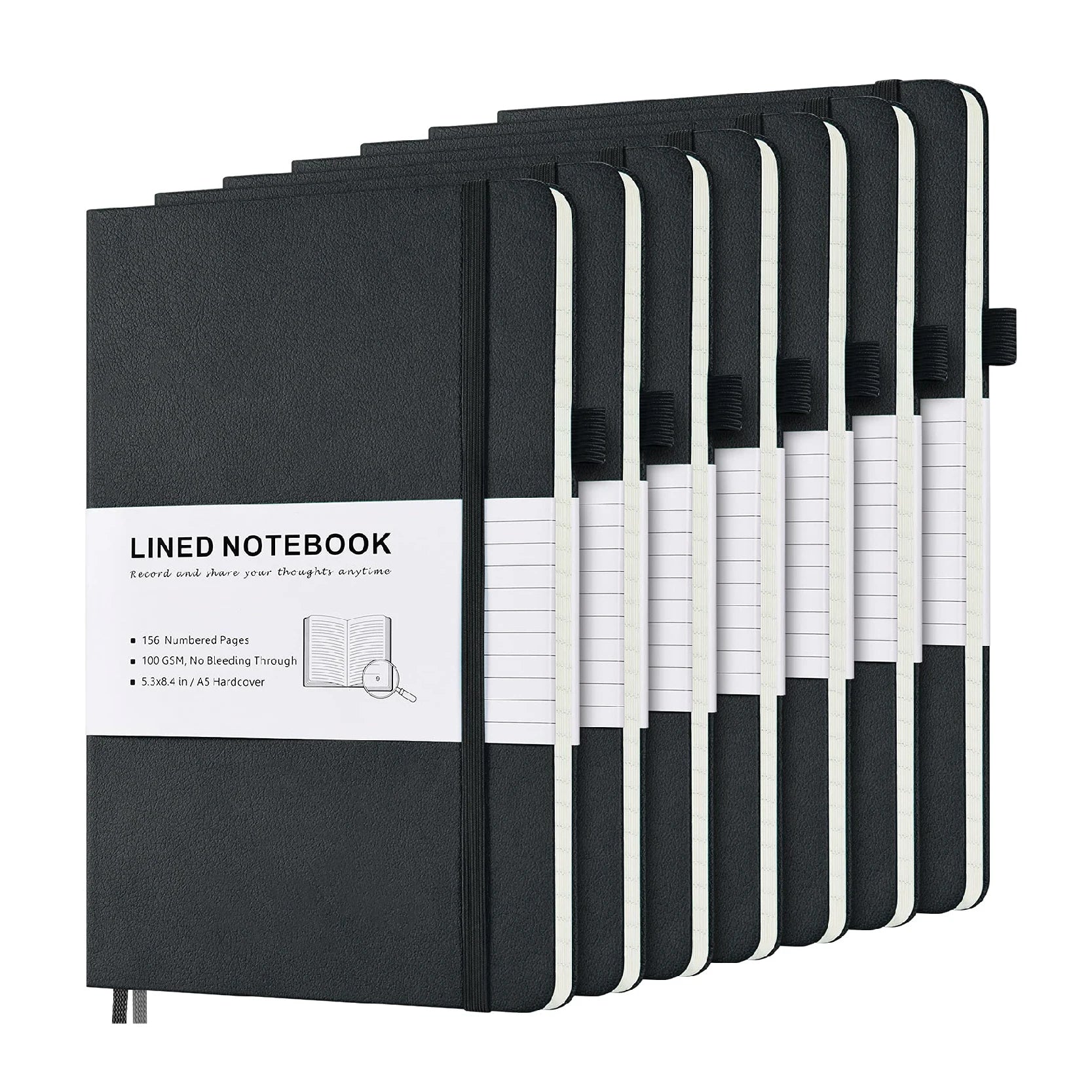 Leather Customized Cover A5 Notepad Multifunction Colorful Notebook