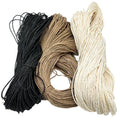 2ply Twisted Biodegradable Paper Rope Hank Pack for Gift Wrapping & DIY Decoration Lampshade Use