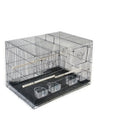 Wholesale Wire Panels Nest Box Opening Portable Budgerigar Aibaoer Hexagon Bird Cage Loro De Jaula De Pajaro
