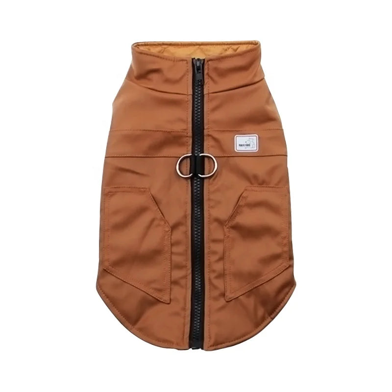 Factory Wholesale Luxury Winter Coat for Small Dogs Pet Dog Cat Waterproof Jacket Made of Cotton and Polyester Warm Clothes