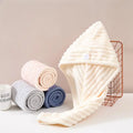 Ultra Soft Hair Towel for Women Quick-Dry Anti Frizz Hair Turban Ultra Super Absorbent Quick Drying Wrap for Home