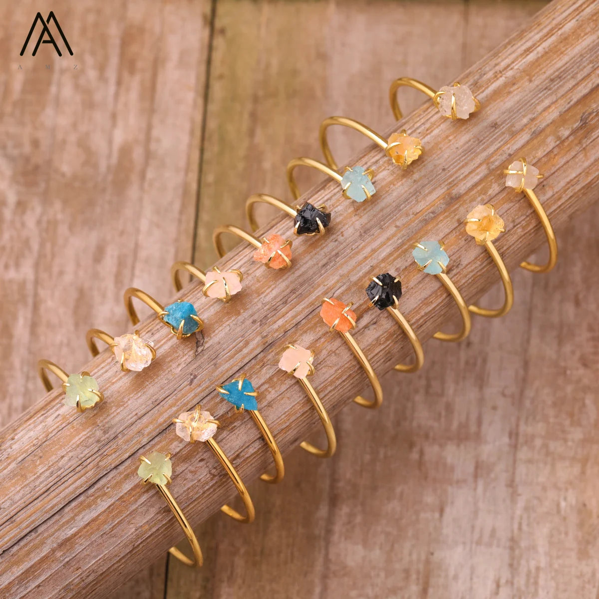 Adjustable Open Cuff Thin Bracelet Double Bead Crystal Bangle for Women Fine Jewelry Adjustable Open Cuff Thin Bracelet Bangle