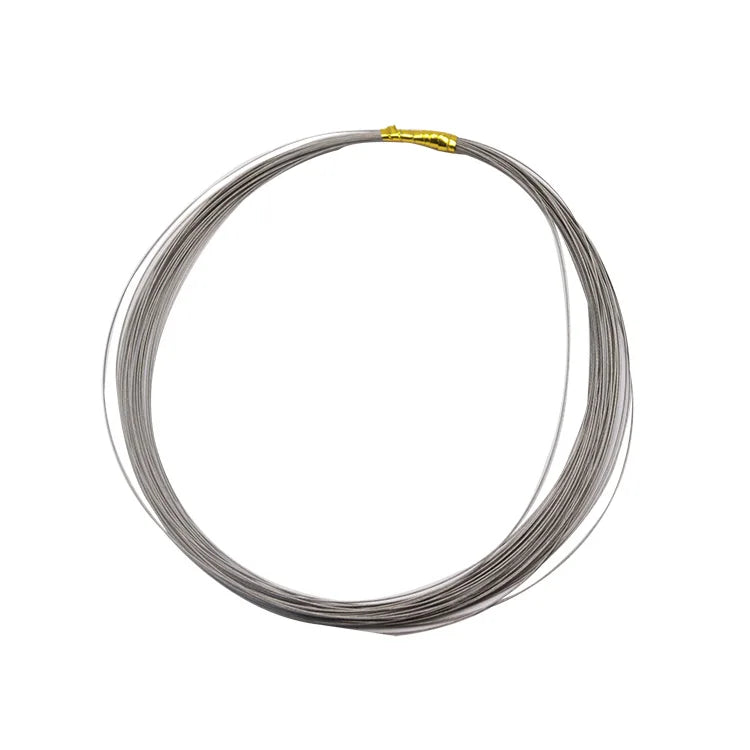 Heavy Duty 10M 1*7 Fishing Line Flexible High Strength Fishing Leaders Line Stainless Steel Wire 20LB- 100LB