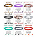 2025 Hot Sale Unisex Bohemian Vintage Elastic Bracelet 8mm Natural Stone Stretch White Turquoise Beads Certified Wholesale