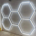 Led Hexagonal Light Detailing Auto Car Body Repair Led Workshop Light Hexagonal Ceiling Light