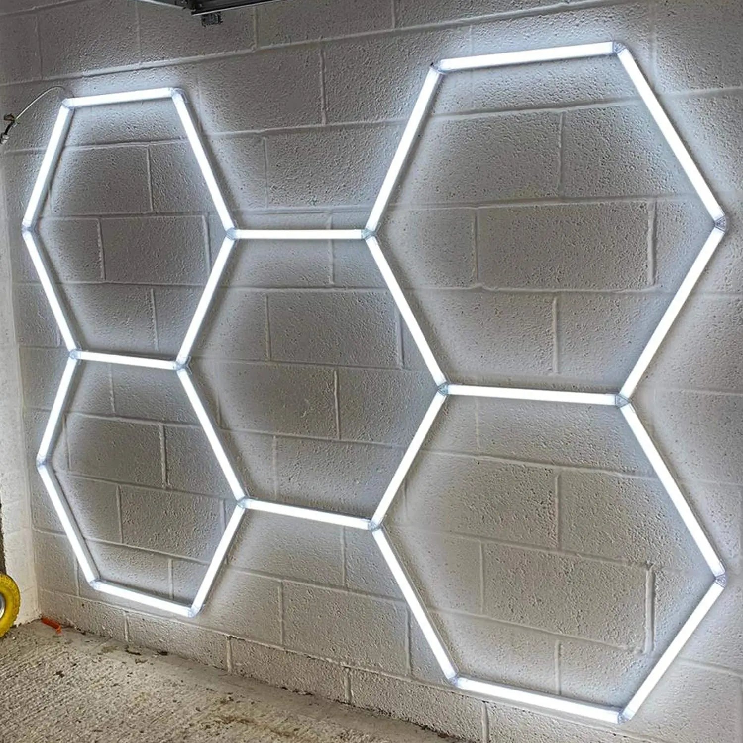 Led Hexagonal Light Detailing Auto Car Body Repair Led Workshop Light Hexagonal Ceiling Light