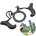 Camping Gear Pocket Hand Chainsaw Heavy Duty Manganese Wire Saw Camp Hike Outdoor Hunt Fish Tool Cut Cutter Wood Forest
