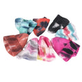 New Trend Women Winter Soft Fashion Colorful Knitted Hat Custom Tie Dye Sublimation Beanie