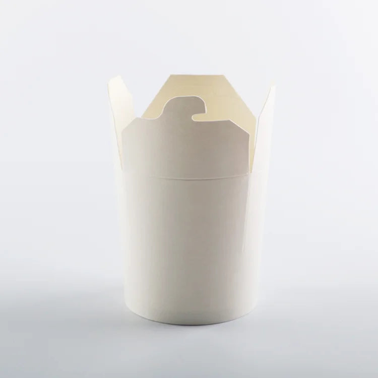 Takeaway Packaging for Sushi Chinese Take Out to Go Restaurant Rice Kraft Paper Noodle Pasta Box
