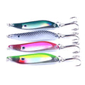 5CM 5.6G Hard Metal Spoon Fishing Lure Artificial Bait Spoon Jig Fishing Lure
