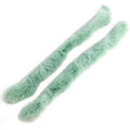 Compound Bow Archery Bow String Sound Absorption Rabbit Fur for Recurve Bow Stabilizers 2/Pack