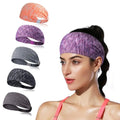 Sewingman 23SM9017 Workout Stretch Running Customizable Headbands for Teen Girls