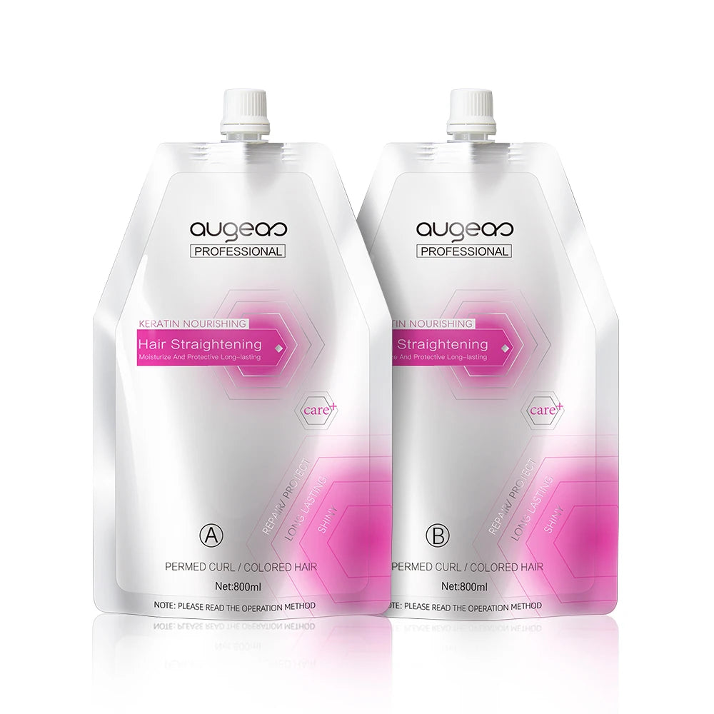 China Brands Smooth Hair Professional Products Fast Permanent Hair Care Rebonding Set Straightening Best Hair Straightener Cream