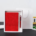 Wholesale Thickened A5 Notebook Set Customized Logo Soft Leather Stitching Business Office Meeting Notebook